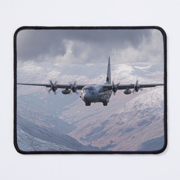 Item preview, Winter Sunlight on a Passing Hercules designed and sold by Skyframe Aviation.