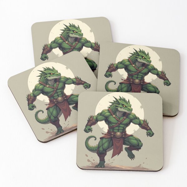 Item preview, Determined looking Argonian running through mud designed and sold by adriansmith31.