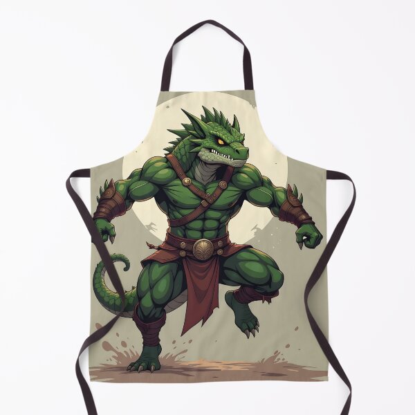 Item preview, Determined looking Argonian running through mud designed and sold by adriansmith31.