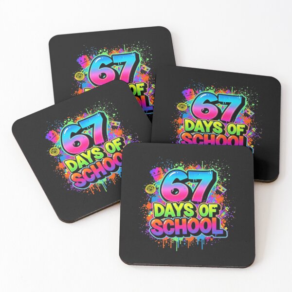 Item preview, 67 Days of School Student Teacher 67 Meme designed and sold by JenniferHoust64.