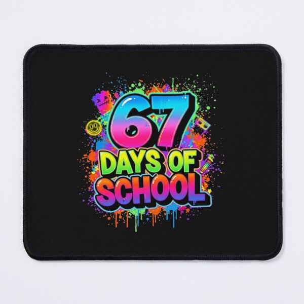 Item preview, 67 Days of School Student Teacher 67 Meme designed and sold by JenniferHoust64.
