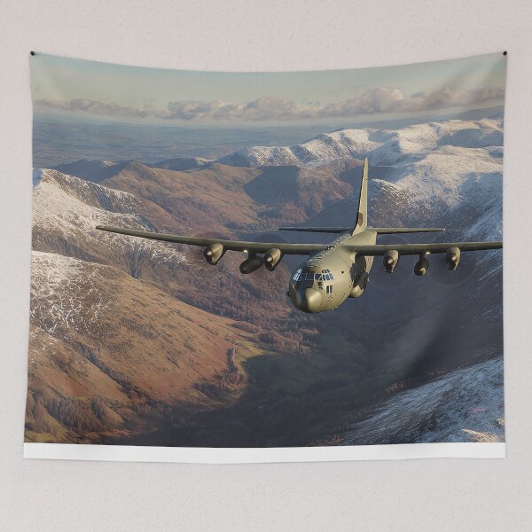 Item preview, Hercules Through the Dales Winter Silence designed and sold by Skyframe Aviation.