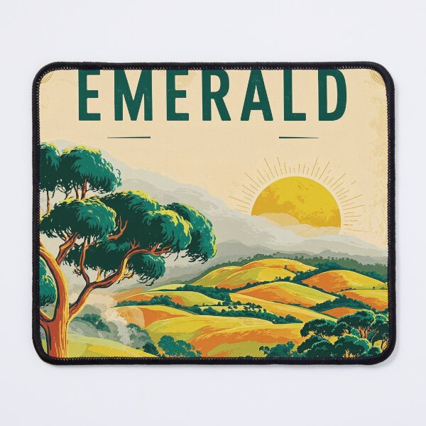 Item preview, Emerald Australia Vintage Travel Tourism 2 designed and sold by TravelersGems.