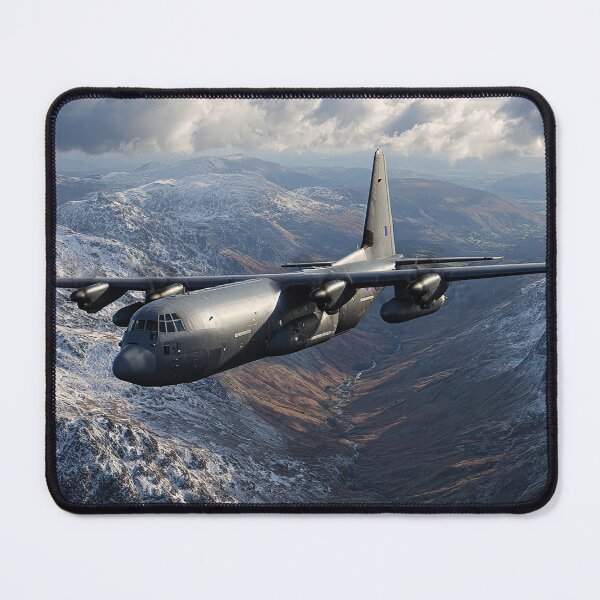 Item preview, Hercules Drifts Over Frosted Valleys designed and sold by Skyframe Aviation.