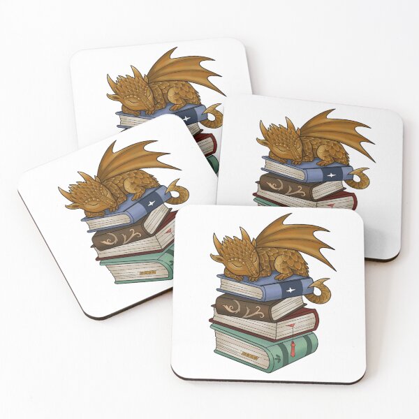 Item preview, Andarna the bookwyrm designed and sold by lionartprints.