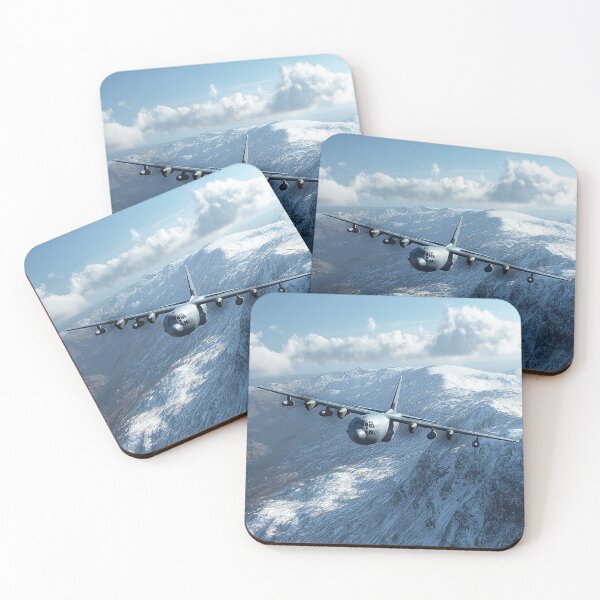 Item preview, C 130 Crossing a Snow Clad Yorkshire Sky designed and sold by Skyframe Aviation.