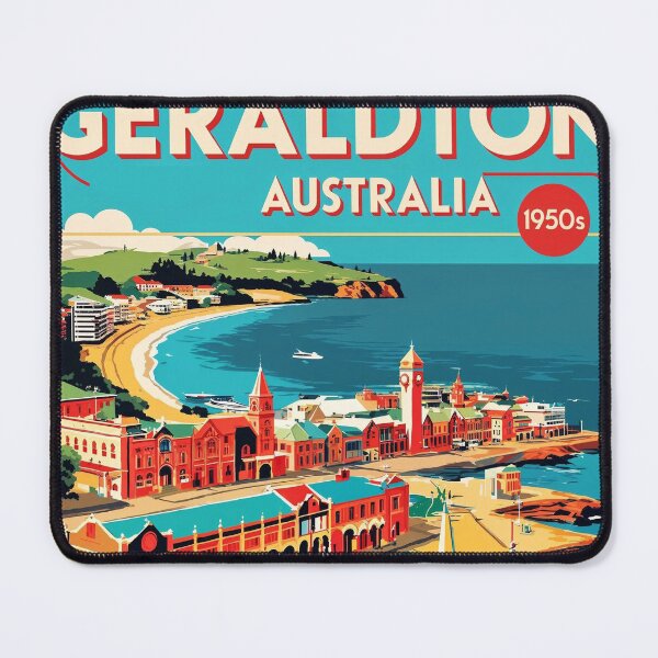 Item preview, Geraldton Australia Vintage Travel Tourism 2 designed and sold by TravelersGems.
