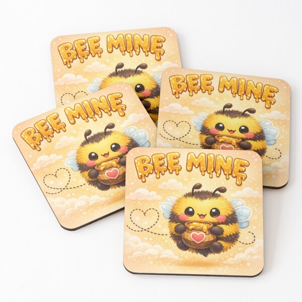 Item preview, Bee Mine Funny Bee Insect Pun Valentines Day Sticker Shirt Cute Gift designed and sold by GiftsForge.