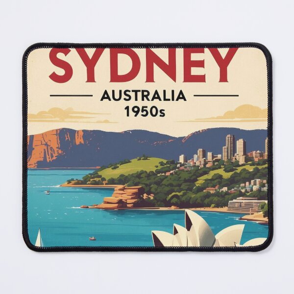 Item preview, Sydney Australia Vintage Travel Tourism designed and sold by TravelersGems.