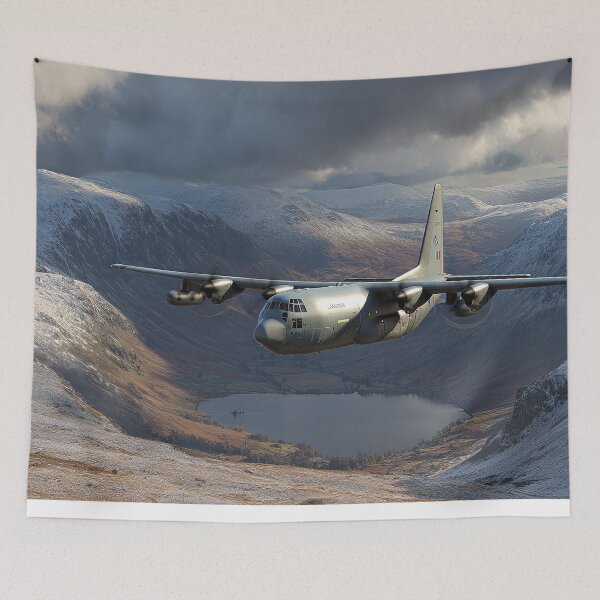 Item preview, Hercules Over the Frozen Dales designed and sold by Skyframe Aviation.