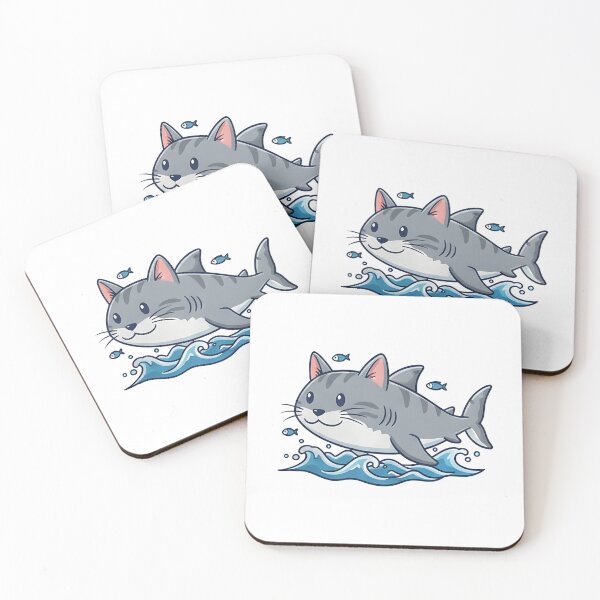 Item preview, cat shark designed and sold by Uglyandcute.