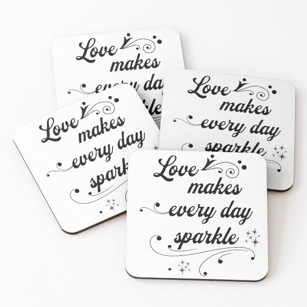 Item preview, Valentine's Day Gift: Love makes every day sparkle designed and sold by MFOriginals.