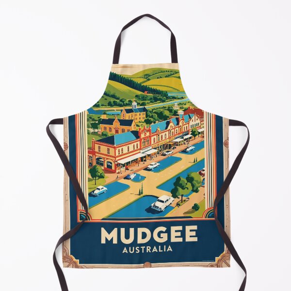 Item preview, Mudgee Australia Vintage Travel Tourism 2 designed and sold by TravelersGems.