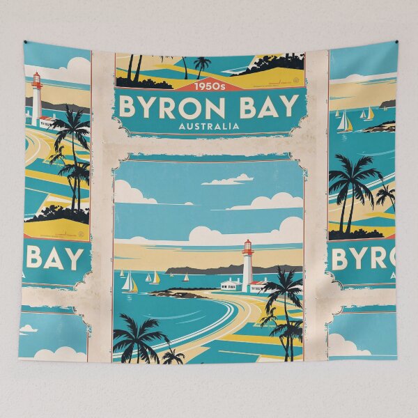 Item preview, Byron Bay Australia Vintage Travel Tourism designed and sold by TravelersGems.