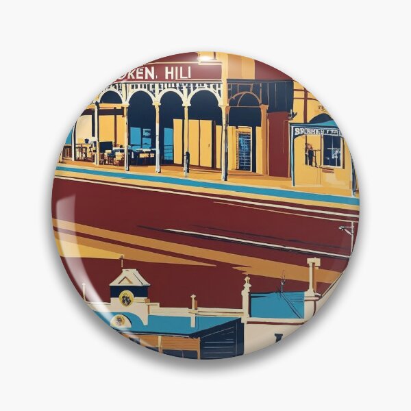 Item preview, Broken Hill Australia Vintage Travel Tourism designed and sold by TravelersGems.
