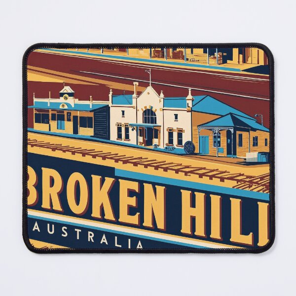 Item preview, Broken Hill Australia Vintage Travel Tourism designed and sold by TravelersGems.