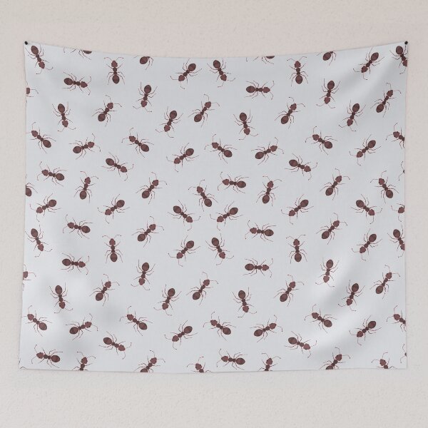 Item preview, Illustrated Brown Ants on Off-White designed and sold by KSimpson838.