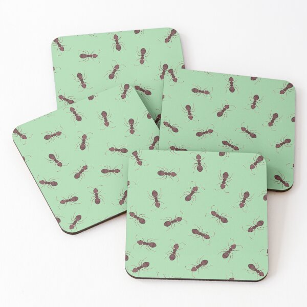 Item preview, Illustrated Brown Ants on Green designed and sold by KSimpson838.