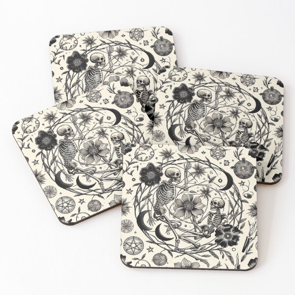 Item preview, Garden Skeleton Pattern designed and sold by Roberta Calabrese.