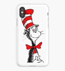 Cat in the hat II iPhone Case