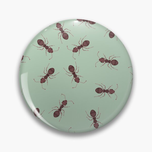 Item preview, Illustrated Brown Ants on Light Green designed and sold by KSimpson838.