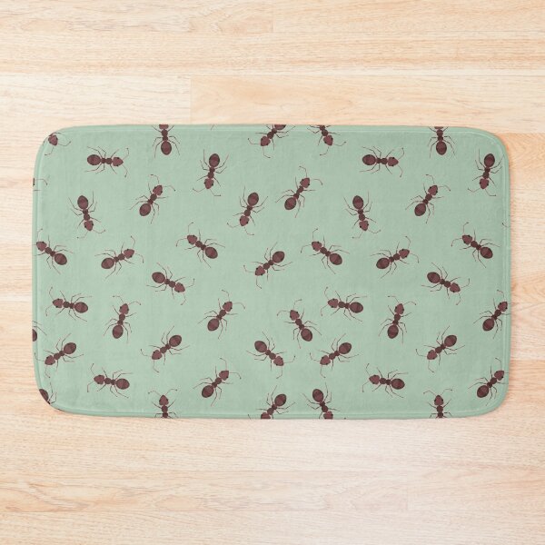 Item preview, Illustrated Brown Ants on Light Green designed and sold by KSimpson838.