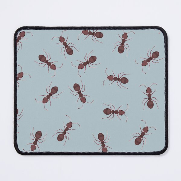 Item preview, Illustrated Brown Ants on Pale Blue designed and sold by KSimpson838.