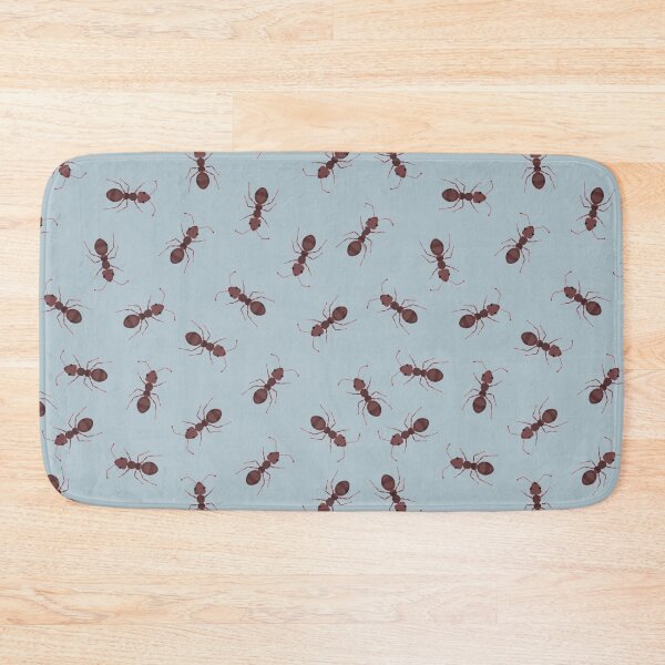 Item preview, Illustrated Brown Ants on Pale Blue designed and sold by KSimpson838.