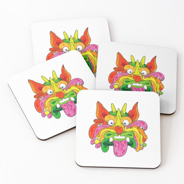 Item preview, Creature #69 - Aztec totem head designed and sold by liquid-print.