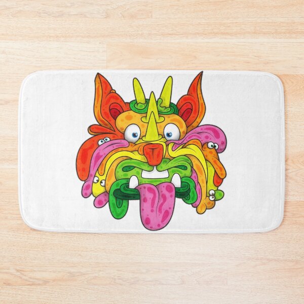 Item preview, Creature #69 - Aztec totem head designed and sold by liquid-print.
