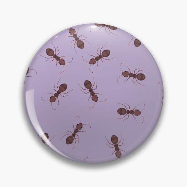 Item preview, Illustrated Brown Ants on Light Purple designed and sold by KSimpson838.