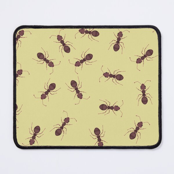 Item preview, Illustrated Brown Ants on Yellow designed and sold by KSimpson838.