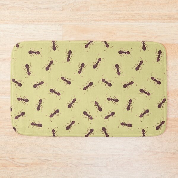 Item preview, Illustrated Brown Ants on Yellow designed and sold by KSimpson838.