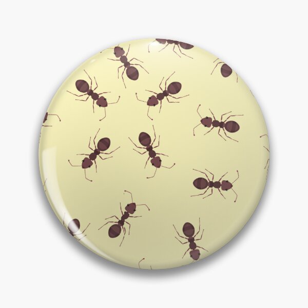 Item preview, Illustrated Brown Ants on Light Yellow designed and sold by KSimpson838.