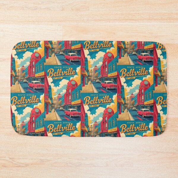 Item preview, Bellville South Africa Vintage Travel Tourism designed and sold by TravelersGems.