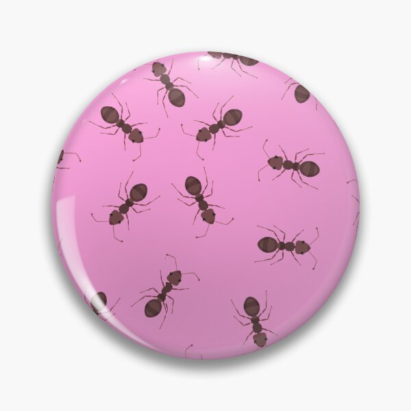 Item preview, Illustrated Brown Ants on Pink designed and sold by KSimpson838.