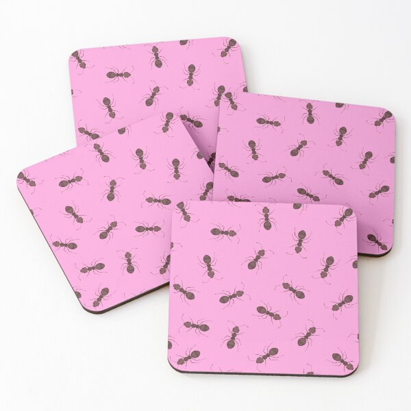 Item preview, Illustrated Brown Ants on Pink designed and sold by KSimpson838.