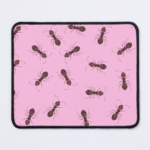 Item preview, Illustrated Brown Ants on Bubblegum Pink designed and sold by KSimpson838.
