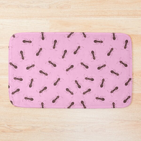 Item preview, Illustrated Brown Ants on Bubblegum Pink designed and sold by KSimpson838.