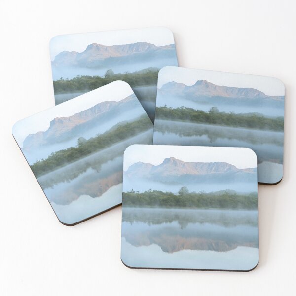 Item preview, Langdale Pikes Lake District Mist Reflection designed and sold by Logo-A-GoGo.