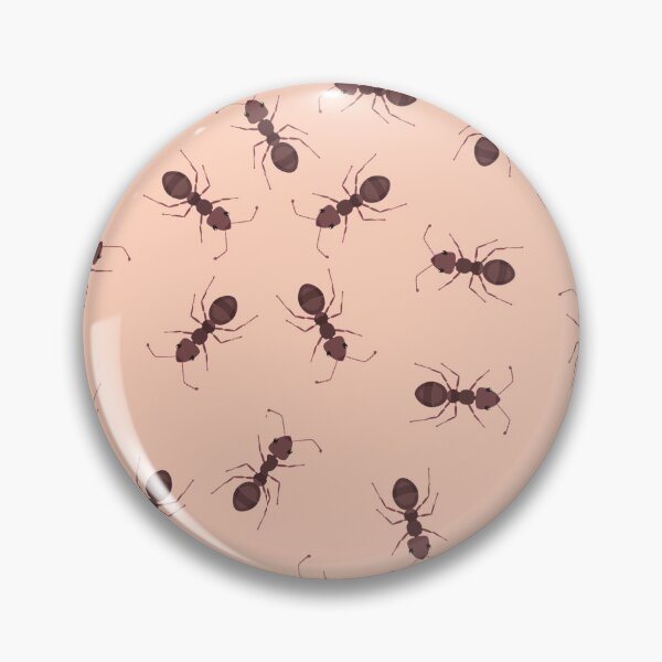 Item preview, Illustrated Brown Ants on Light Peach designed and sold by KSimpson838.