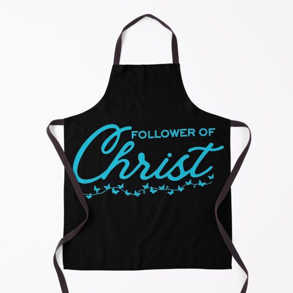 Item preview, Follower of Christ – Minimalist Sky Blue Typography Christian Design designed and sold by MoriaStore.