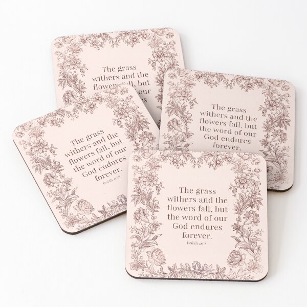 Item preview, The word of our Lord endure - vintage bible illustration designed and sold by Vintage-Nursery.