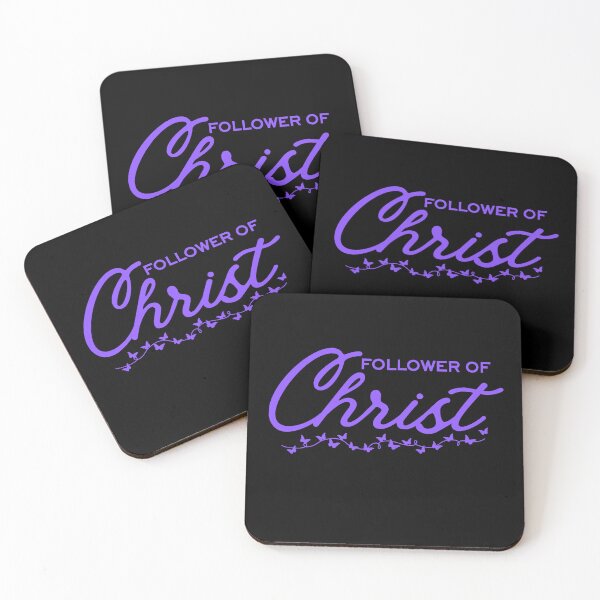 Item preview, Follower of Christ – Minimalist Purple Typography Christian Design designed and sold by MoriaStore.