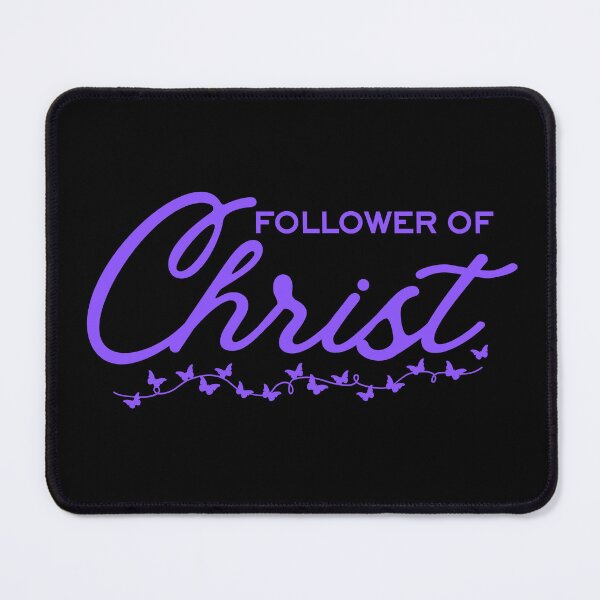 Item preview, Follower of Christ – Minimalist Purple Typography Christian Design designed and sold by MoriaStore.