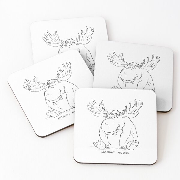 Item preview, monday moose designed and sold by meesara.