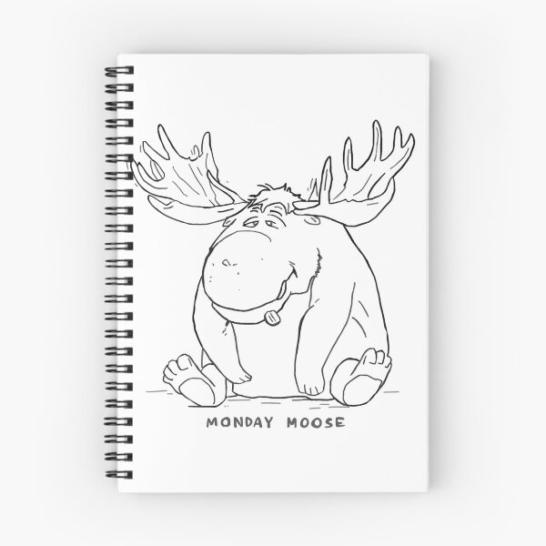 Item preview, monday moose designed and sold by meesara.