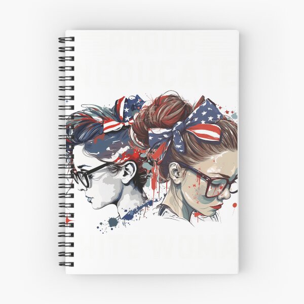 Item preview, Proud Uneducated White Woman designed and sold by Inkvado.