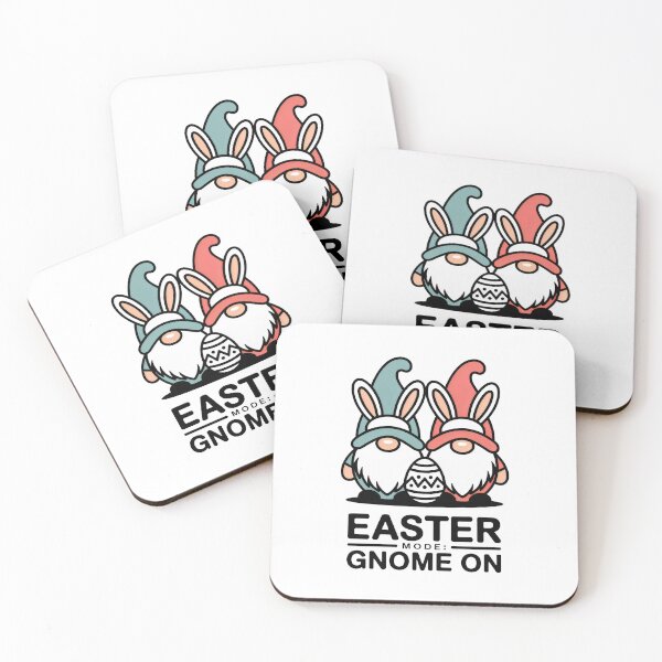 Item preview, Easter Mode Gnome On Cute Bunny Gnomes with Egg Holiday Art designed and sold by SplashTastic.
