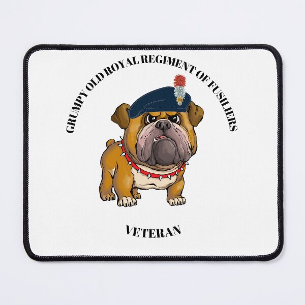 Item preview, Grumpy Old Royal Regiment of Fusiliers Veteran designed and sold by Bootneckstore.